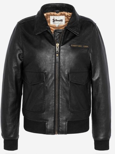LCWLISAX BLOUSON PILOTE SCHOTT FEMME COL AMOVIBLE