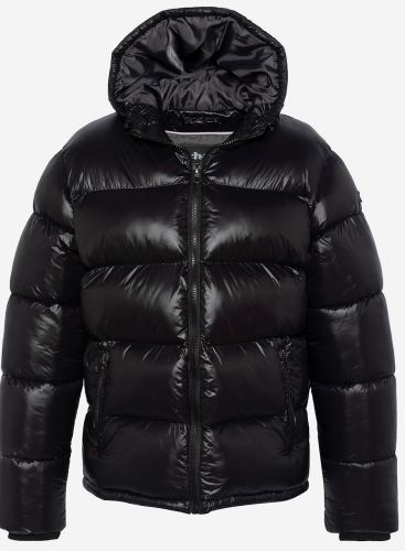 COLUMBUS NOIR DOUDOUNE UNISEX CAPUCHE