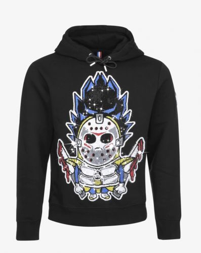 SWEAT TOKYO STRASS HORSPIST BLACK