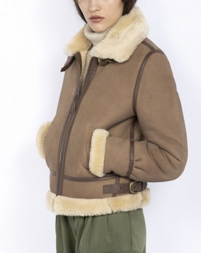 bombardier femme schott camel