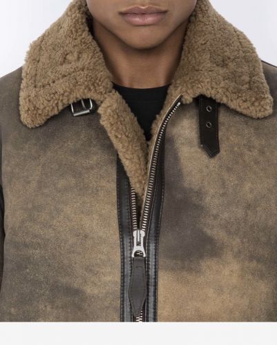 BOMBARDIER SCHOTT B-3 LCSTATES MOUTON véritable