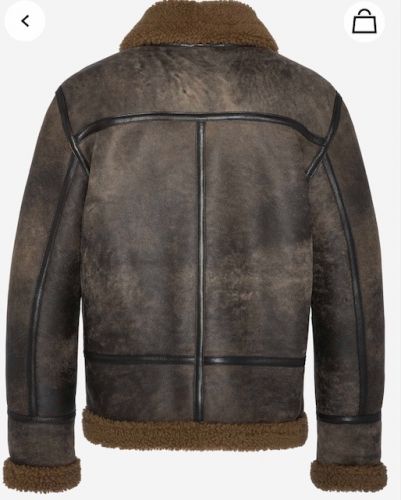 BOMBARDIER SCHOTT B-3 LCSTATES MOUTON véritable