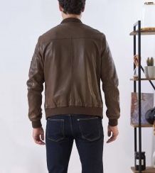 BOMBERS HOMME CUIR UNITED OAKWOOD 