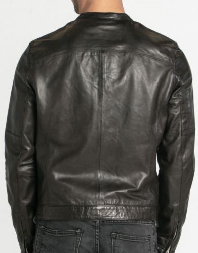BLOUSON ANTHONY CUIR AGNEAU SOUPLE