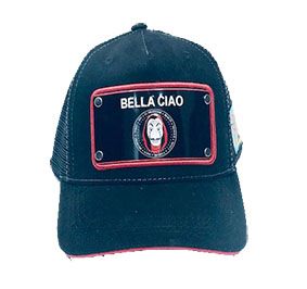 CASQUETTE LOGRADA BELLA CIAO black