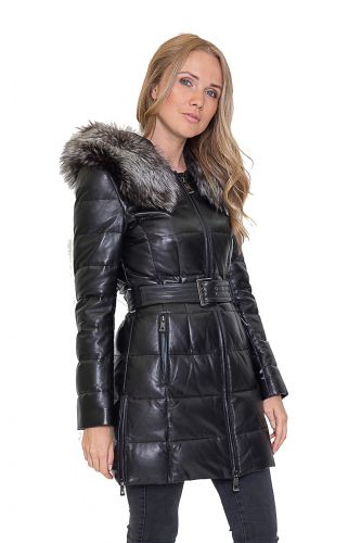 Veste Doudoune Giovanni Linda Noir
