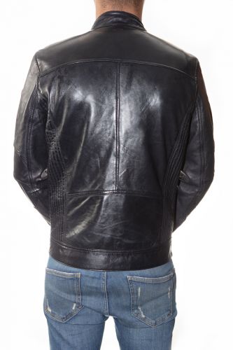 blouson motard redskins trust noir
