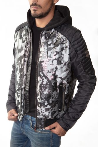 Blouson homme Horspist Hogan silver.