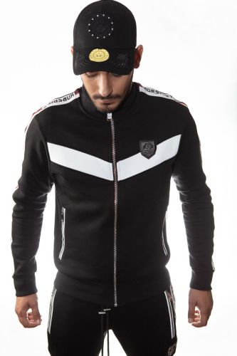 Sweat homme Horspist  Nash M300 black.