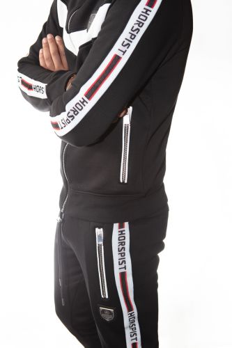 Sweat homme Horspist  Nash M300 black.