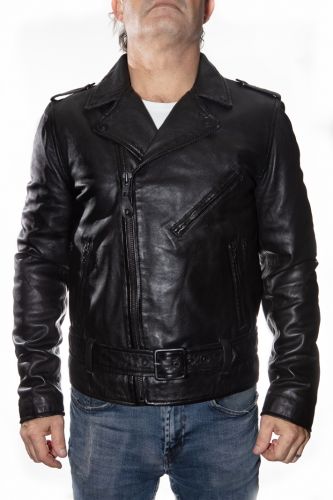 perfecto avec ceinture schott pour homme