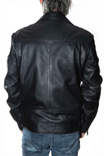 Perfecto cuir homme LADC Trocadero Milan black