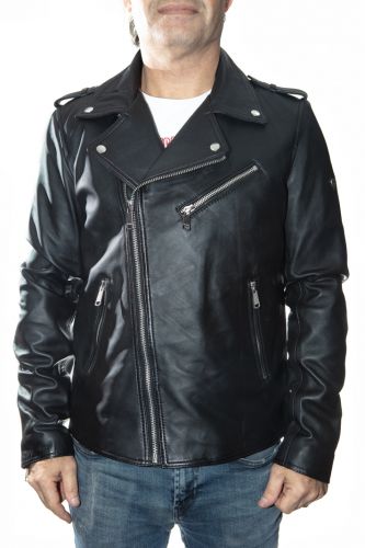 Perfecto cuir homme LADC Jagger Milan Guns black