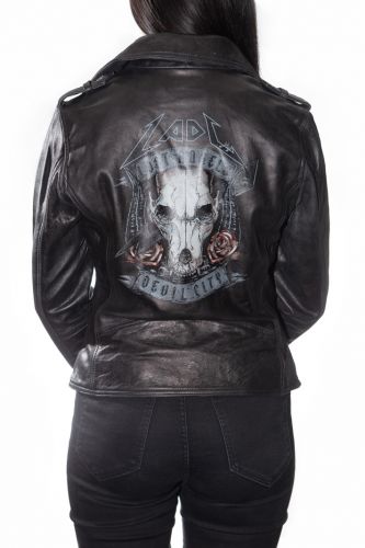 perfecto cuir femme LADC enora