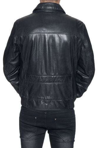 blouson cuir agneau redskins