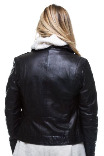 blouson moto pour femme
