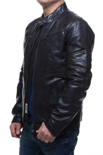 veste cuir homme redskins