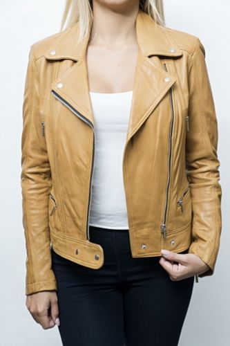 Perfecto cuir agneau