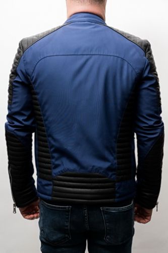 Blouson coupe motard