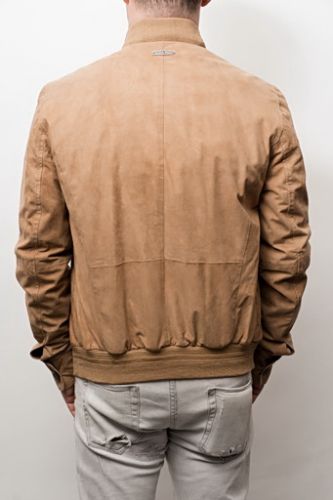Blouson agneau velours