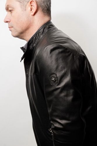 Blouson cuir agneau