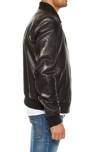 Blouson cuir homme Daytona Ted noir