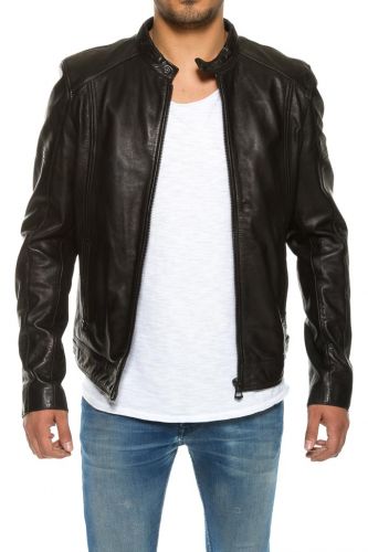 blouson cuir pour homme