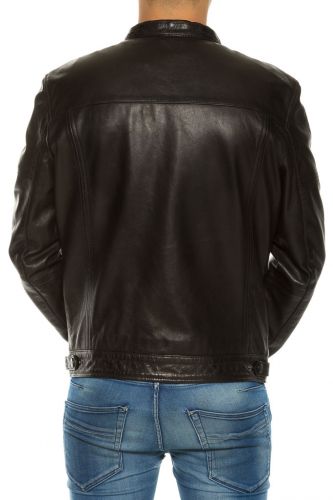 veste cuir pour homme