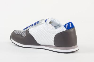 Chaussures Redskins Disca blanc, gris et bleu.