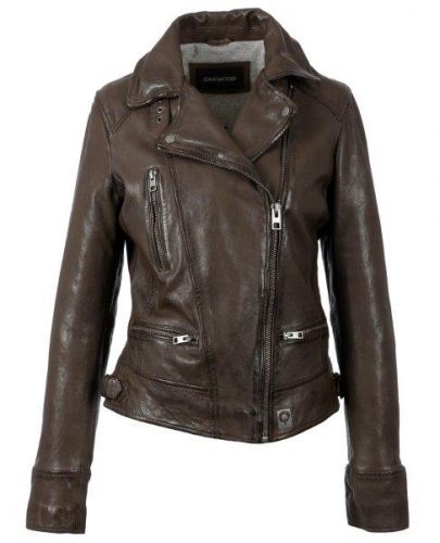 Blouson Perfecto Oakwood Video marron