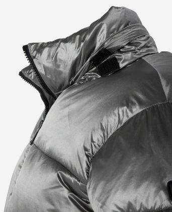 DOUDOUNE FEMME EFFET BRILLANT SCHOTT BELSTARSHW GRISE