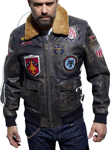 PILOTE F-4 BLOUSON CUIR DAYTONA