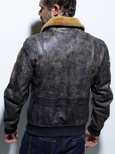 PILOTE F-4 BLOUSON CUIR DAYTONA