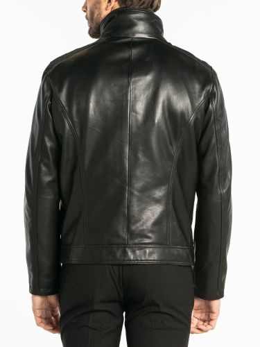 Blouson cuir Daytona Sheep Manila Falcon Black