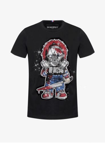 T SHIRT CHUCK NOIR HORSPIST