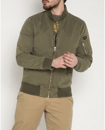 Blouson bomber ma-1 CLAY KAKI  homme SCHOTT