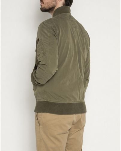 Blouson bomber ma-1 CLAY KAKI  homme SCHOTT