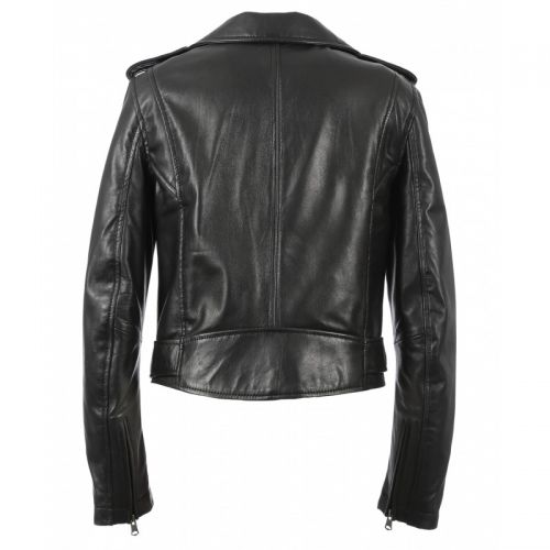 BLOUSON FEMME EN CUIR OAKWOOD NOIR RADIO