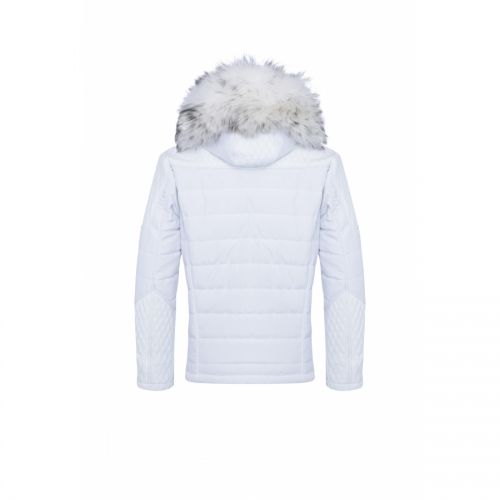 Blouson Horspist Carlton full white col blanc 