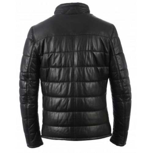 Blouson cuir homme Oakwood Ethan noir