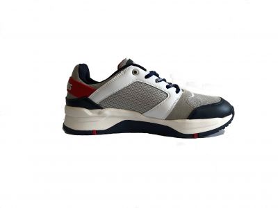 BASKET MALVINO REDSKINS BLEU BLANC ROUGE 