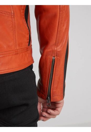 REXRS CUIR HOMME DAYTONA 73 Orange
