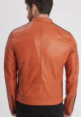 REXRS CUIR HOMME DAYTONA 73 Orange
