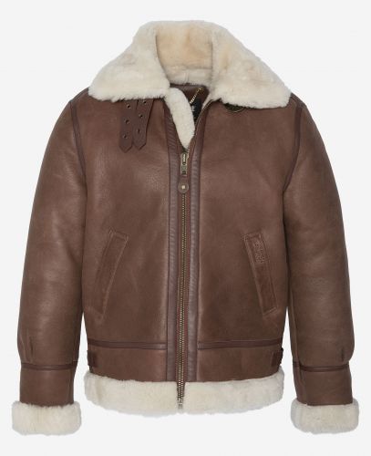 BLOUSON BOMBARDIER SCHOTT LC1259 COGNAC 