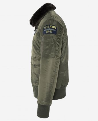 Blouson bomber badgé OHARAVINT