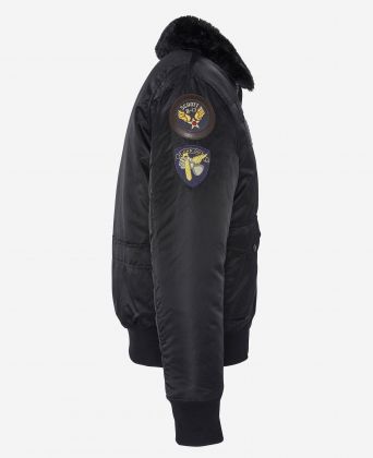 Blouson bomber badgé OHARAVINTRS