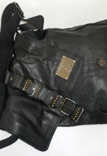 Sac en cuir LPB femme noir HB790