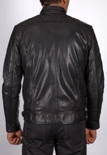Blouson en cuir Redskins homme noir Balboa