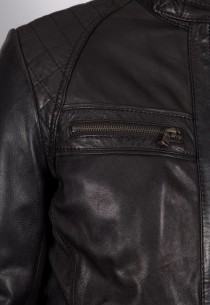 Blouson en cuir Redskins homme noir Balboa