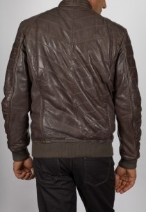 Blouson en cuir Redskins homme élephant WickFord.